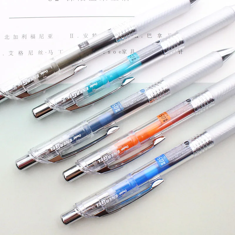 

Pentel Energel Transparent Gel Pen BLN75 0.5mm