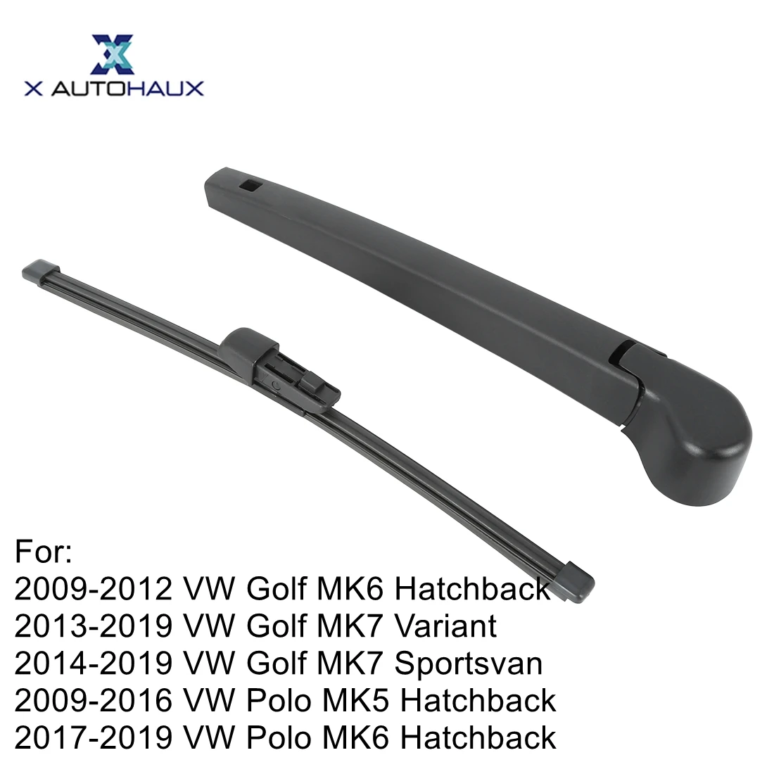 X Autohaux набор рычагов стеклоочистителя заднего стекла для 2009 2012 VW Golf MK6 280 мм 11