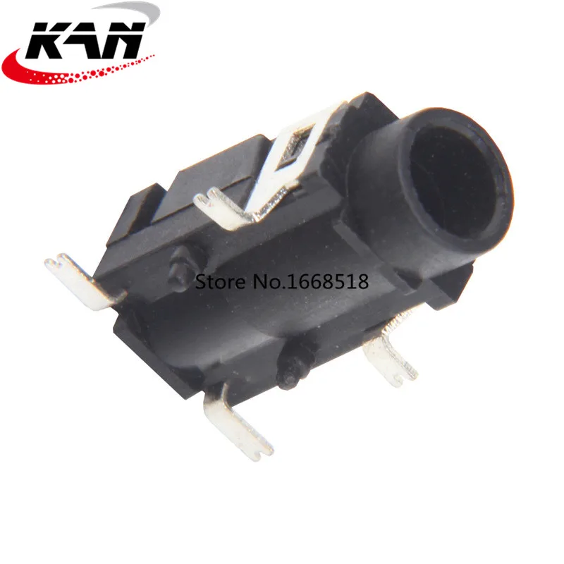 10 шт./PJ 321 PJ321 3 5 мм Женский аудио разъем 4Pin Smd Smt для наушников Разъем PJ 321A печатного
