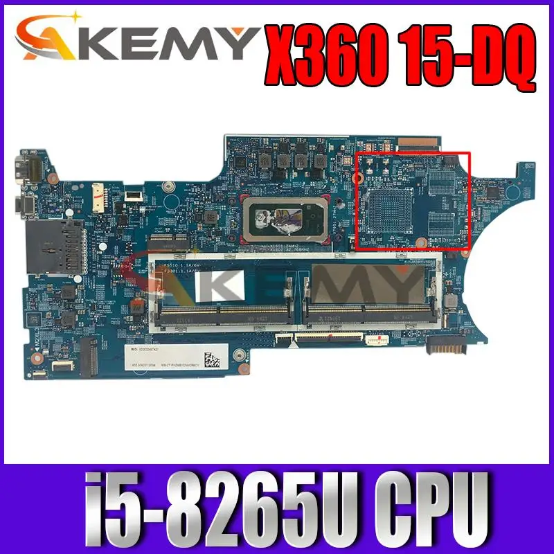 

Для HP ENVY x360 Convert 15-dq0xxx восстановленная Материнская плата ноутбука L50972-601 18741-1 448.0GC03.0011 i5-8265U