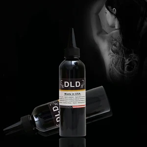 8 Oz Tattoo Ink Pigment Set Kits Body Arts Paint 230ml Black Permanent Body Makeup Microblading Pigment Tattoo tools  230ml