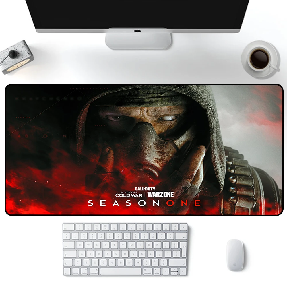 

Большой игровой коврик для мыши Call of Duty Black Ops, холодная война, игровой коврик для мыши, компьютерный коврик для мыши, клавиатура, телефон для ...