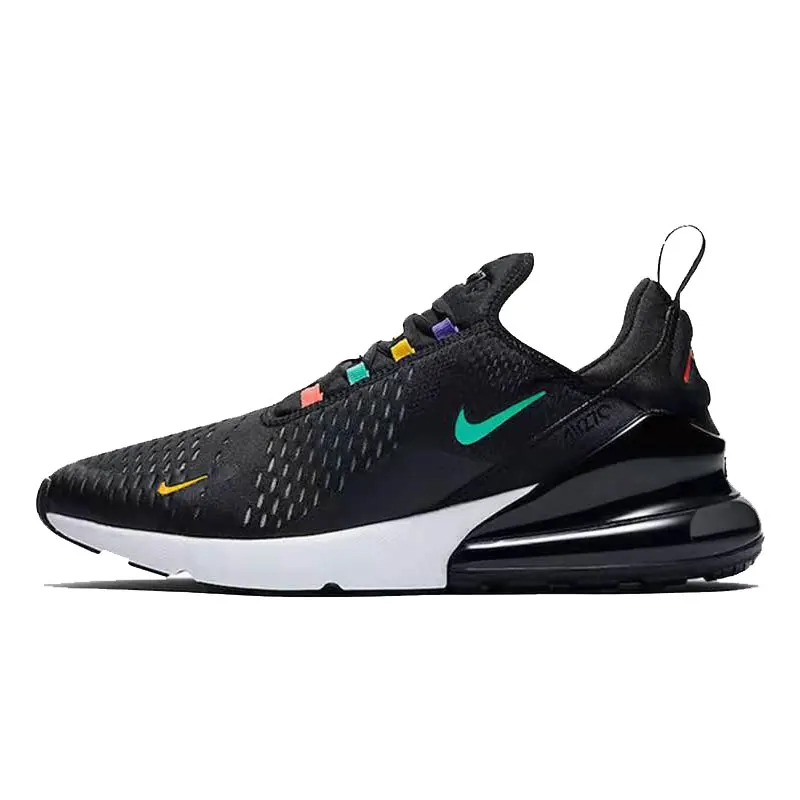 AH8050-023 Оригинальные подлинные мужские кроссовки для бега Nike Air Max 270, спортивные кроссовки яркого цвета, Легкая сетчатая дышащая обувь AH8050 - Цвет: AH8050-023