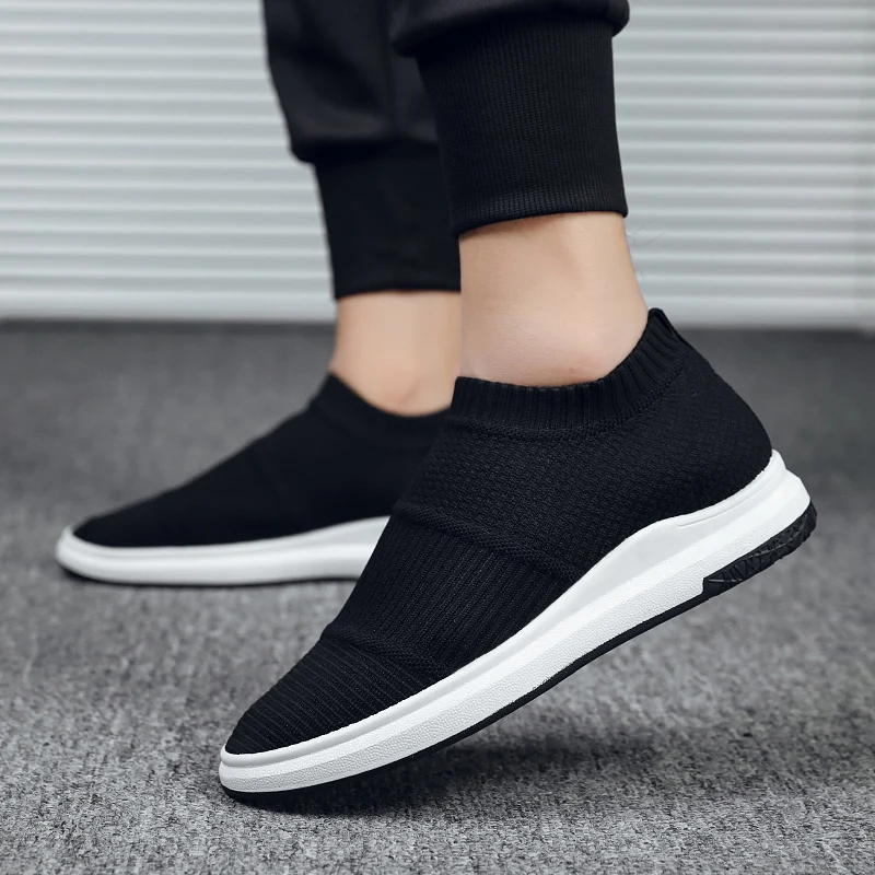 UNN Men Sneakers 2020 Summe Mesh Casual Shoes Running For Breathable Soft Sole Slip-on Man 38-46 | Обувь