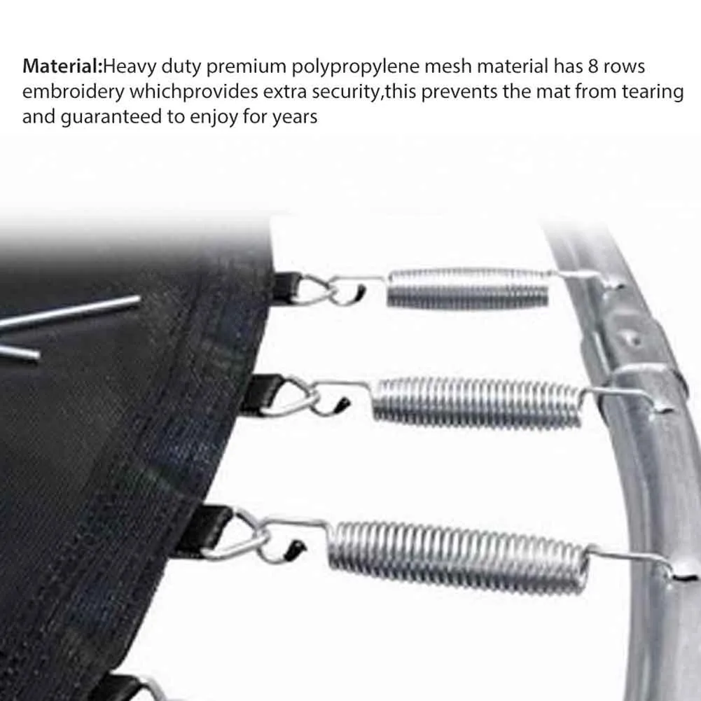 Коврик для прыжков из ткани Оксфорд Круглый погодозащищенный батут сменный мат