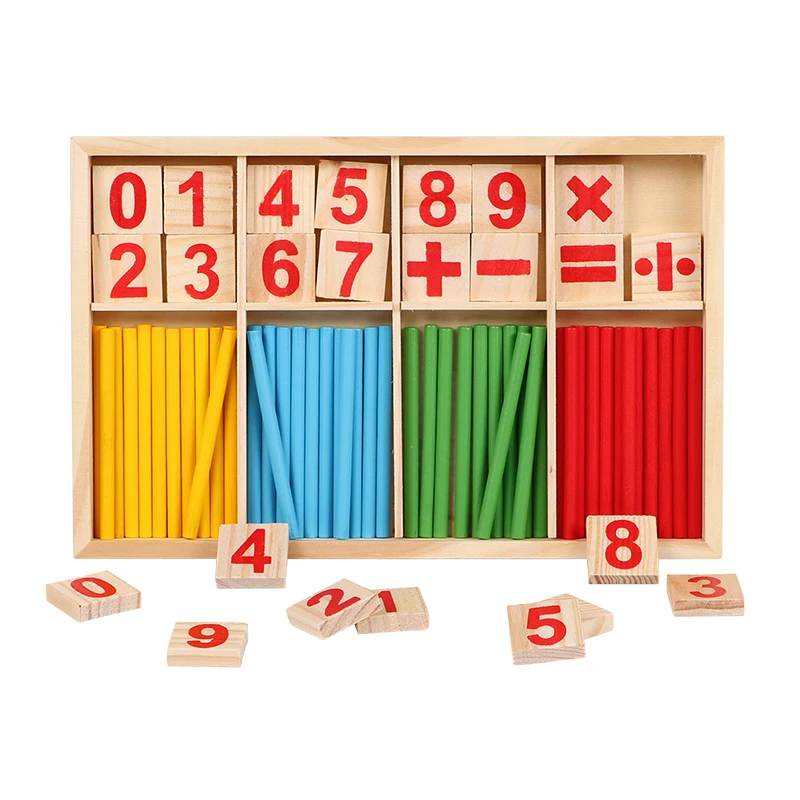 

Детские развивающие математические игрушки Монтессори, математические игрушки, арифметический подсчет, шпиндели для дошкольного возраста...