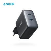 anker usb c charger powerport iii 65w 2 port pps fast charger adapter foldable compact charger for macbook proair ipad pro