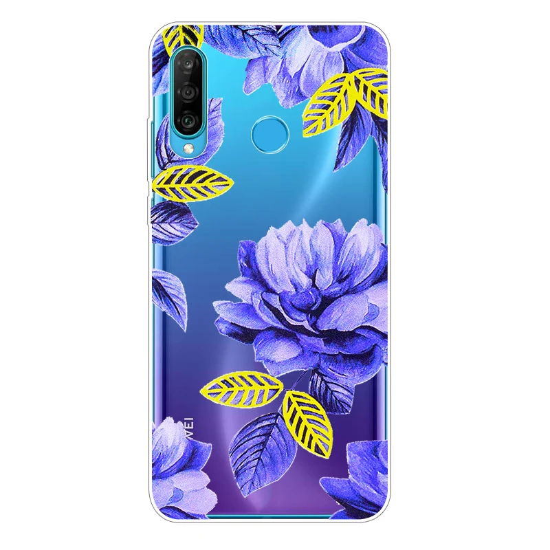 

For Huawei P30 Lite New Edition Case Transparent Soft TPU Cover For Huawei P30 Lite 2020 Case Marie-L21 Silicon Clear P 30 Lite