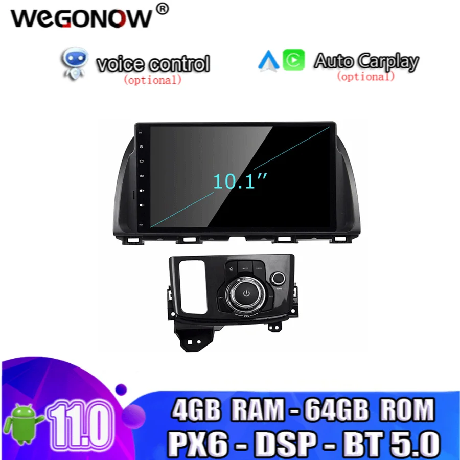 DSP 10 1 &quotIPS 2DIN Android 11 0 Восьмиядерный 4 Гб + 64 ГБ Автомобильный DVD-плеер GPS Glonass Map RDS