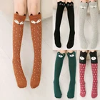 Гольфы Детские хлопковые с мультяшным принтом, носки для мальчиков и девочек