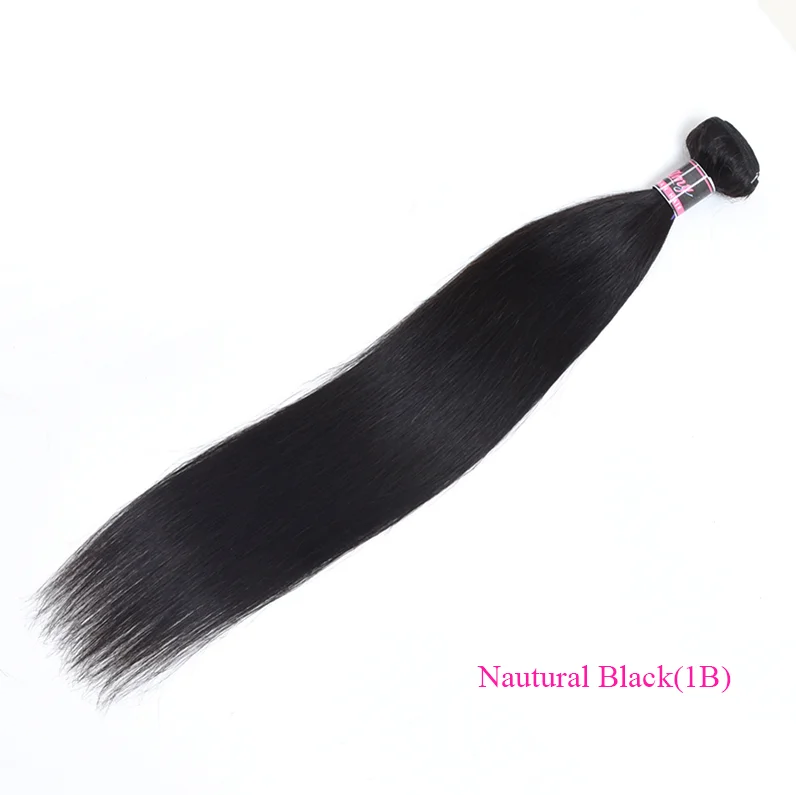 natural black Lucky queen перуанские прямые красные пряди волос 1B/красный/синий/серый/оранжевый/613 блонд пряди Remy пучки человеческих волос Ombre сделки - Цвет: natural black