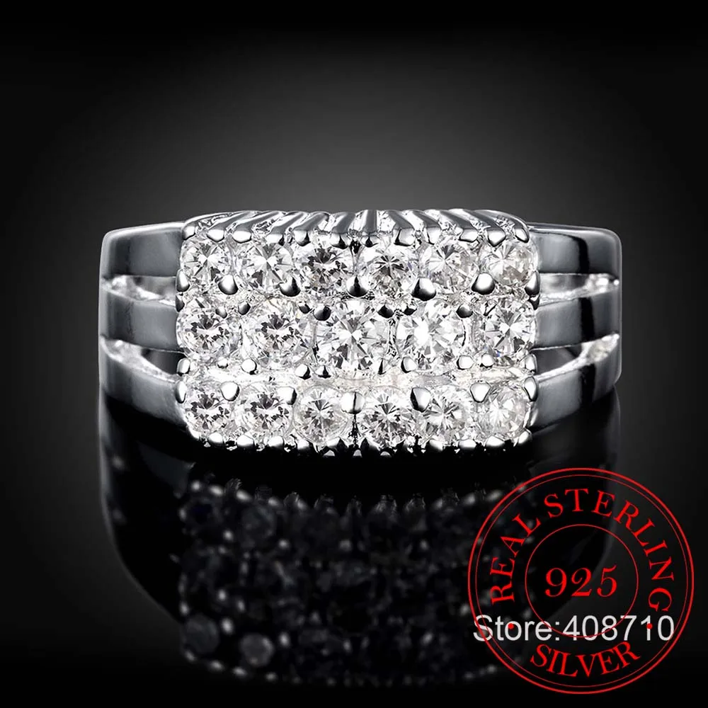 Женское кольцо из серебра 925 пробы с фианитом|ring ma|ring settings without stones shopring diamond |