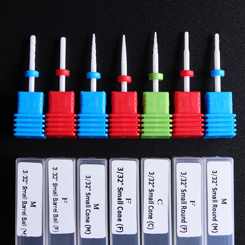 Керамические фрезы для ногтей 29 типов кутикулы маникюра педикюра удаления геля