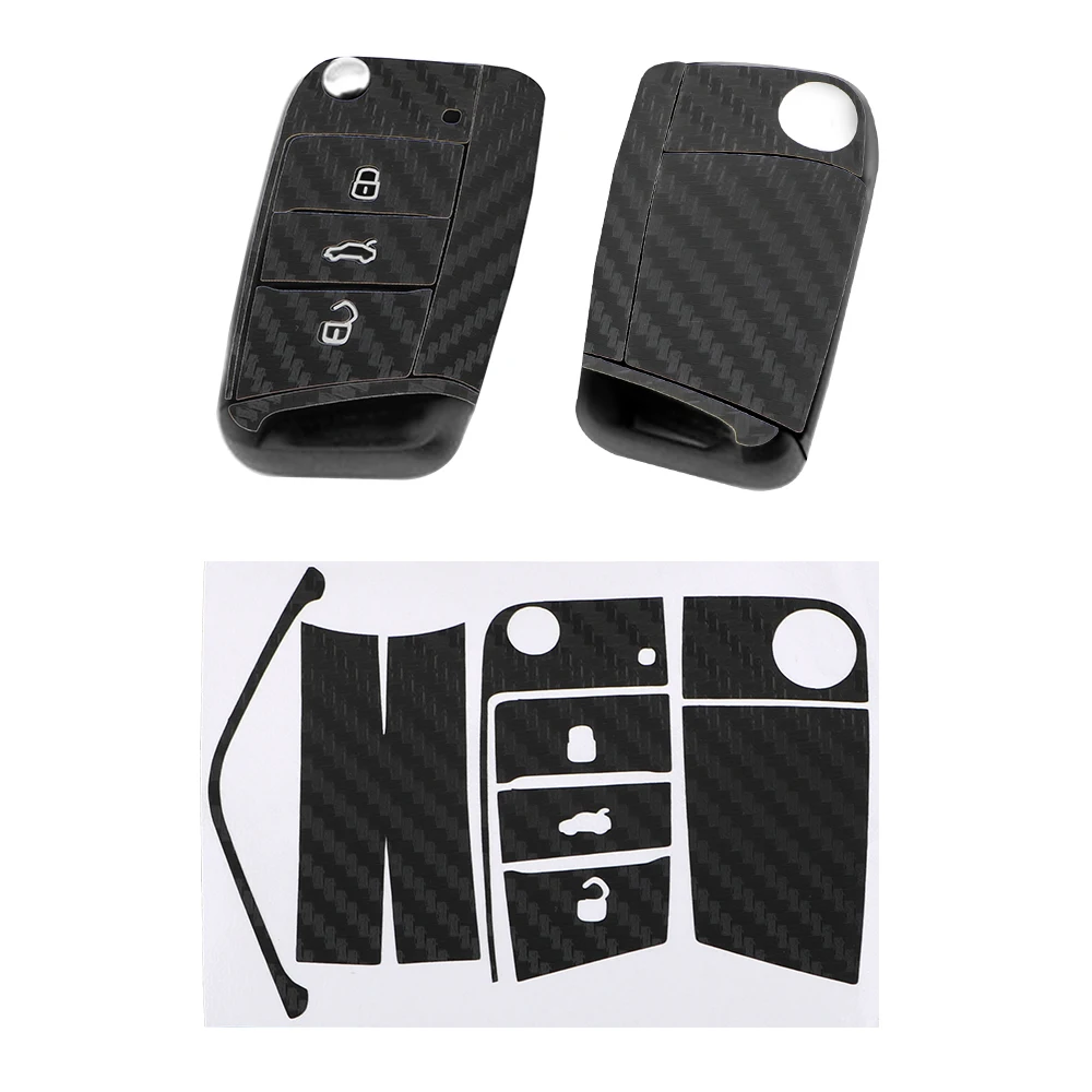 Для Golf Black автомобильные аксессуары наклейка на ключ от автомобиля Автомобильный