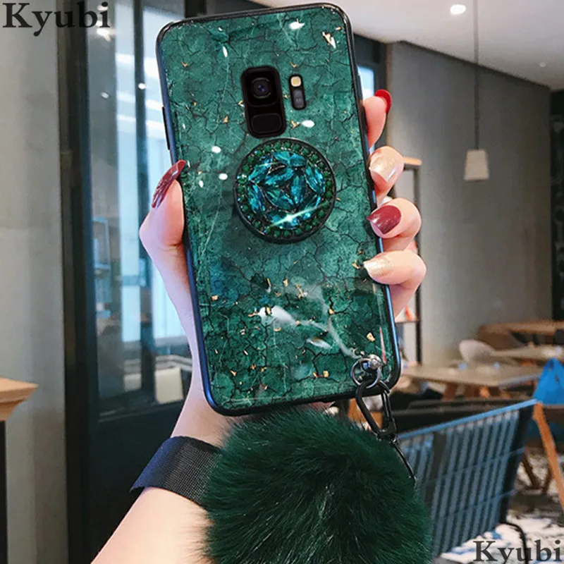 Satnd чехол для samsung Galaxy A6 A8 плюс A7 A9 A5 A6S A8S глянцевый чехол для samsung Galaxy A10 A20 A30 A40 A50 A60 A70