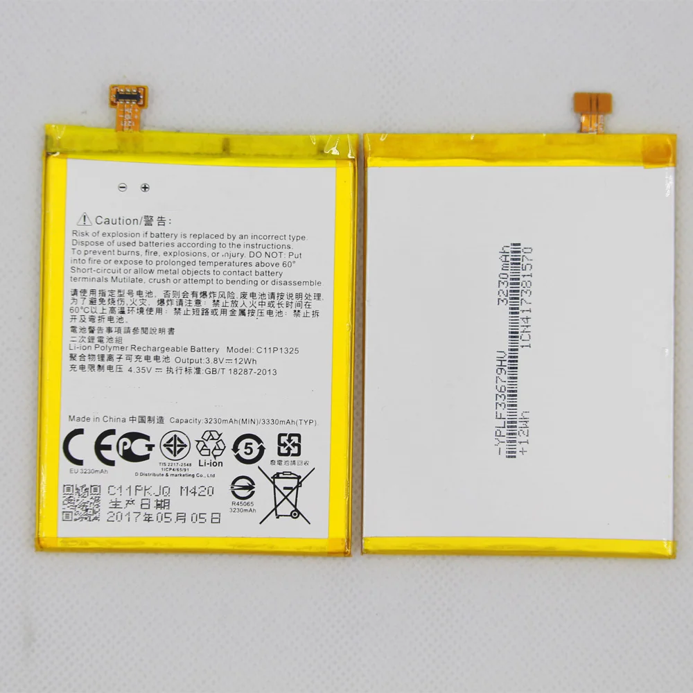 ISUNOO мобильный телефон, аккумулятор для asus zenfone 6 a600cg t00g a601cg z002 C11P1325, батареи с инструментами для ремонта