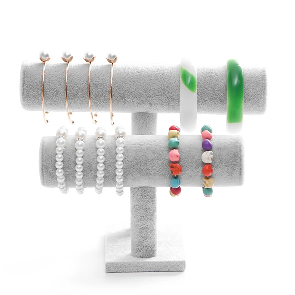 

Подставка для часов 2 яруса, бархатная стойка для подушки, держатель для часов, органайзер для украшений, тканевый фон для аксессуаров