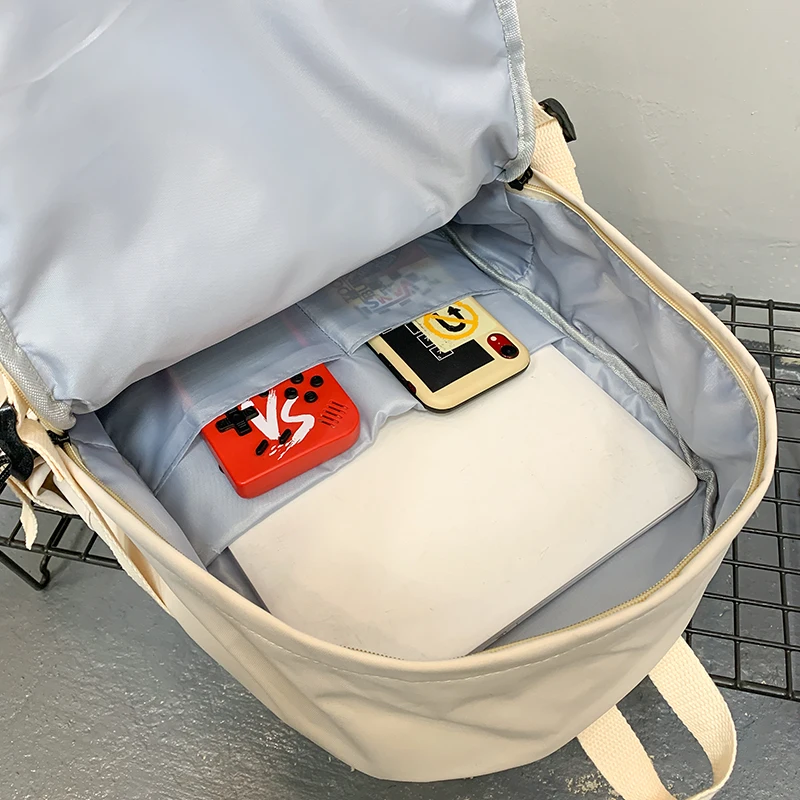 

Taoxiaolu Fashion Men Laptop Rucksack Canvas Women Backpack Girls Kawaii Travel Mochila Bookbag For Student College Leisure Bag