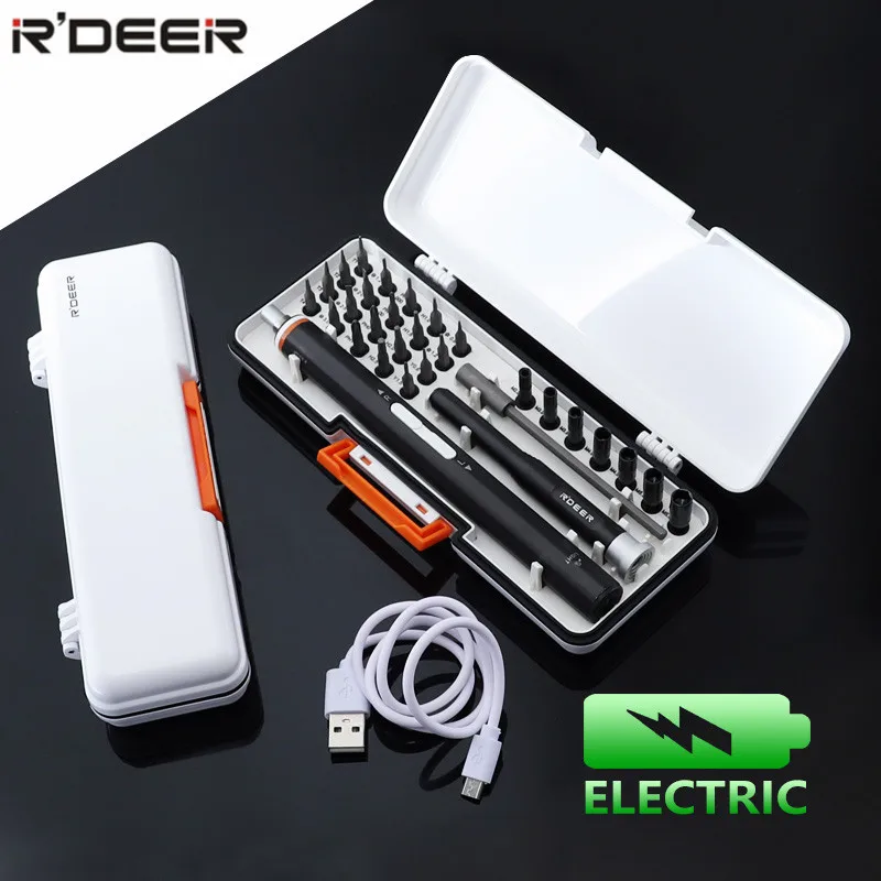 Набор перезаряжаемых отверток мини отвертка с магнитным удлинителем