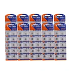 100 шт. AG2 1,5 V LR726 аккумулятора кнопочного типа 396 SR726 196 SG2 SR9 726 LR59 для мобильного часо-игрушки Батарея пули яйца калькуляторы