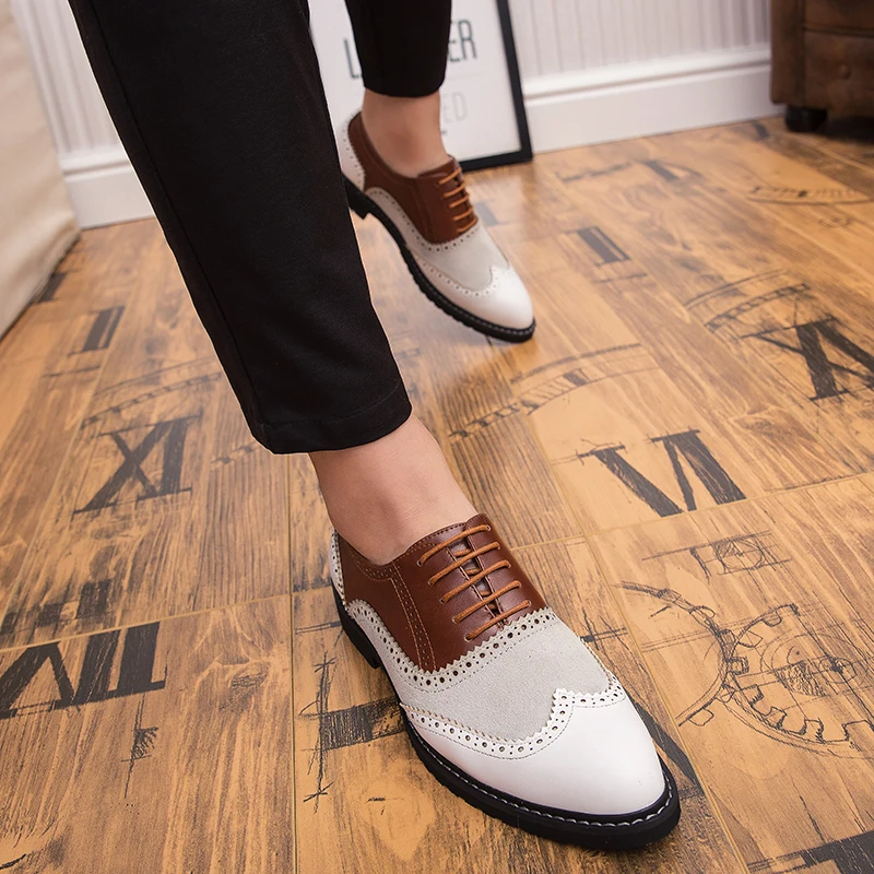 Классические деловые мужские классические туфли 2019 Модные Элегантные