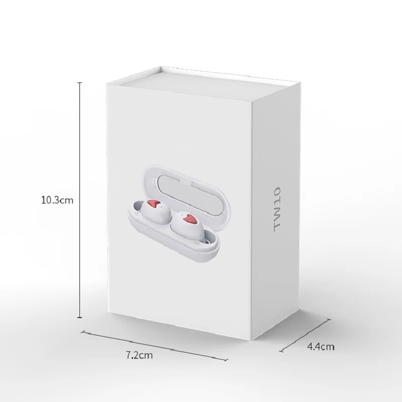 

TW10 Air Pods Headsets Bluetooth 5.0 Earphones with Type-C Charging Box Wireless Headphone 9D Stereo Sports Waterproof Earbuds