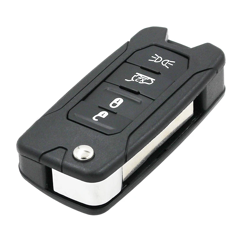 4 кнопки новый автомобильный брелок дистанционного управления с ключом чехол