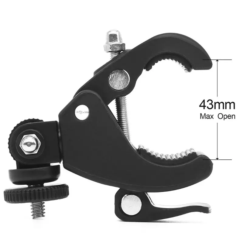 

Golf Bag Clip Motion Camera Bracket Sun Visor Driving Light Bar Car Fixed Clip Pliers Strong Clip 360 Rotating Driving Recorder
