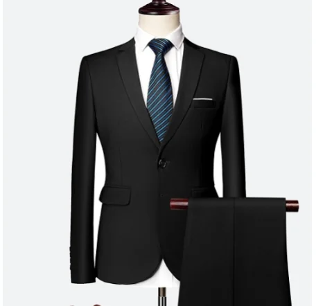 

Suit suit male 2020 spring and autumn high-end custom business blazers three-piece / Slim large size. multi-color boutique suit