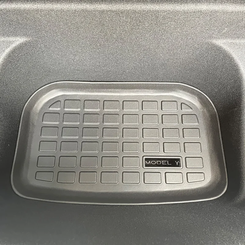 Новинка резиновый коврик для хранения в багажнике Tesla Model Y из ТПЭ передней