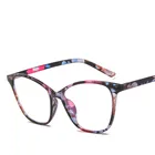 Женские квадратные оптические очки, прозрачные очки для работы с компьютером, оправа для очков в стиле кошачьи глаза