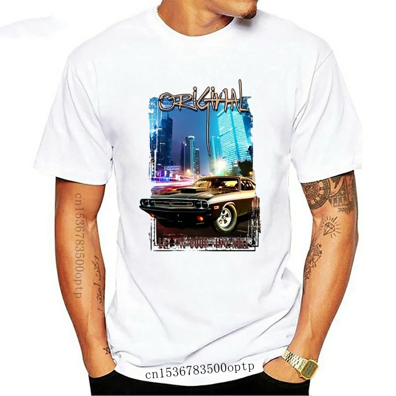 

New 2021 2021 Men T Shirt T-Shirt American Classic Muscle Car Fast Furious 8 Schwarz Auto Youngtimer Oldtimer Herren T Shirt