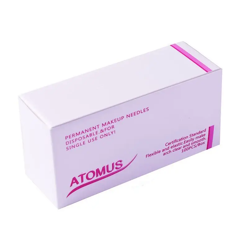 

ATOMUS 1 box silver stainless steel 100 3R tattoo needle tattoo equipment size: 4.8cm