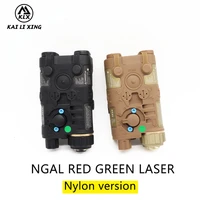 l3 ngal nylon version next generation aiming laser appearance red or green laser and flashlight for hunting airsoft tactica