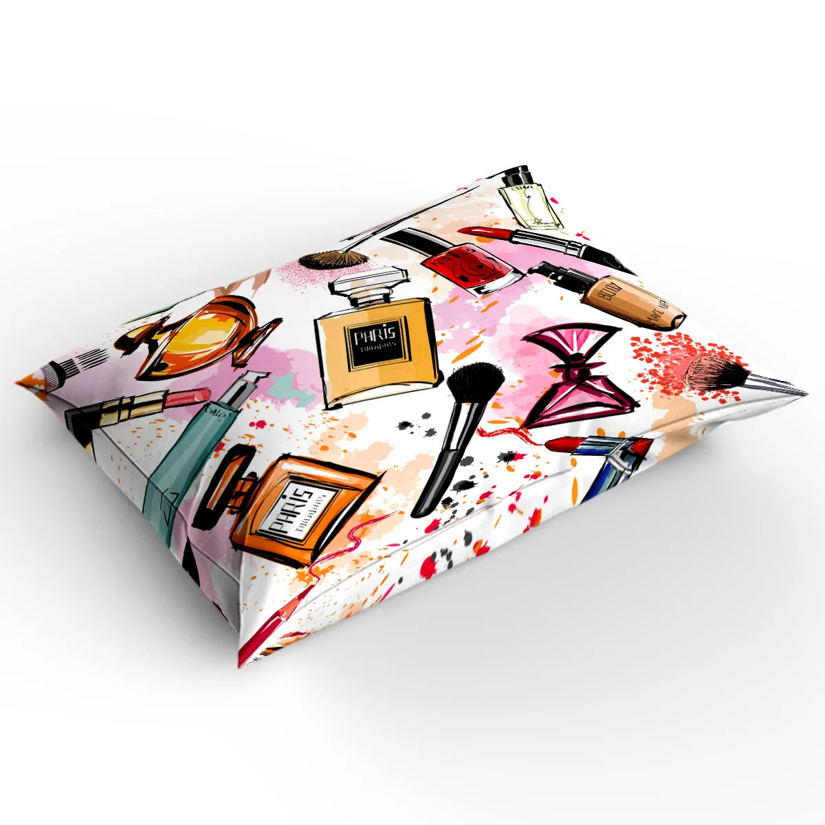 Косметика парфюм помада лук женский комплект постельного белья из 4 предметов