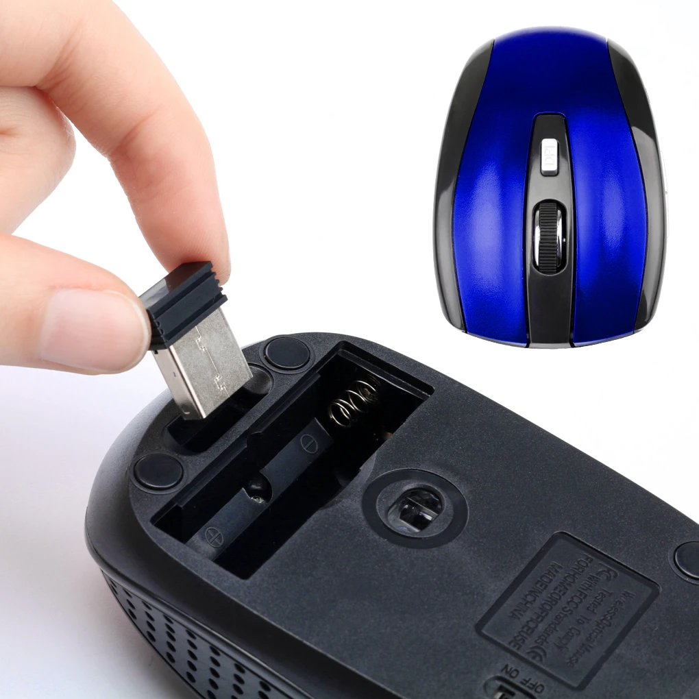 Игровая 2 4 GHz беспроводная мышь USB приемник Pro Gamer для ПК ноутбука настольного