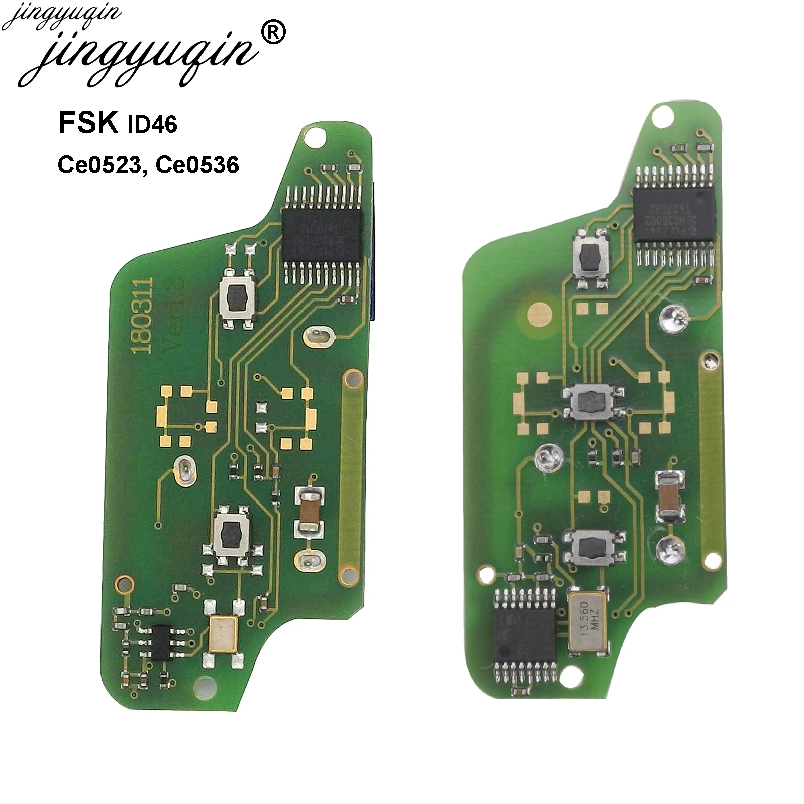 Bilchave FSK 434 МГц для peugeot 207 208 307 308 408 Cirtroen C2 C3 C4 Picasso с ID46 PCF7961 ce0536 PCF7941 ce0523|Ключ от авто| |