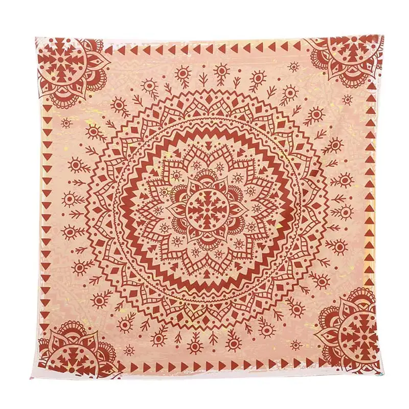 Черный зодиакальный гороскоп индийские гобелены настенная драпировка в стиле