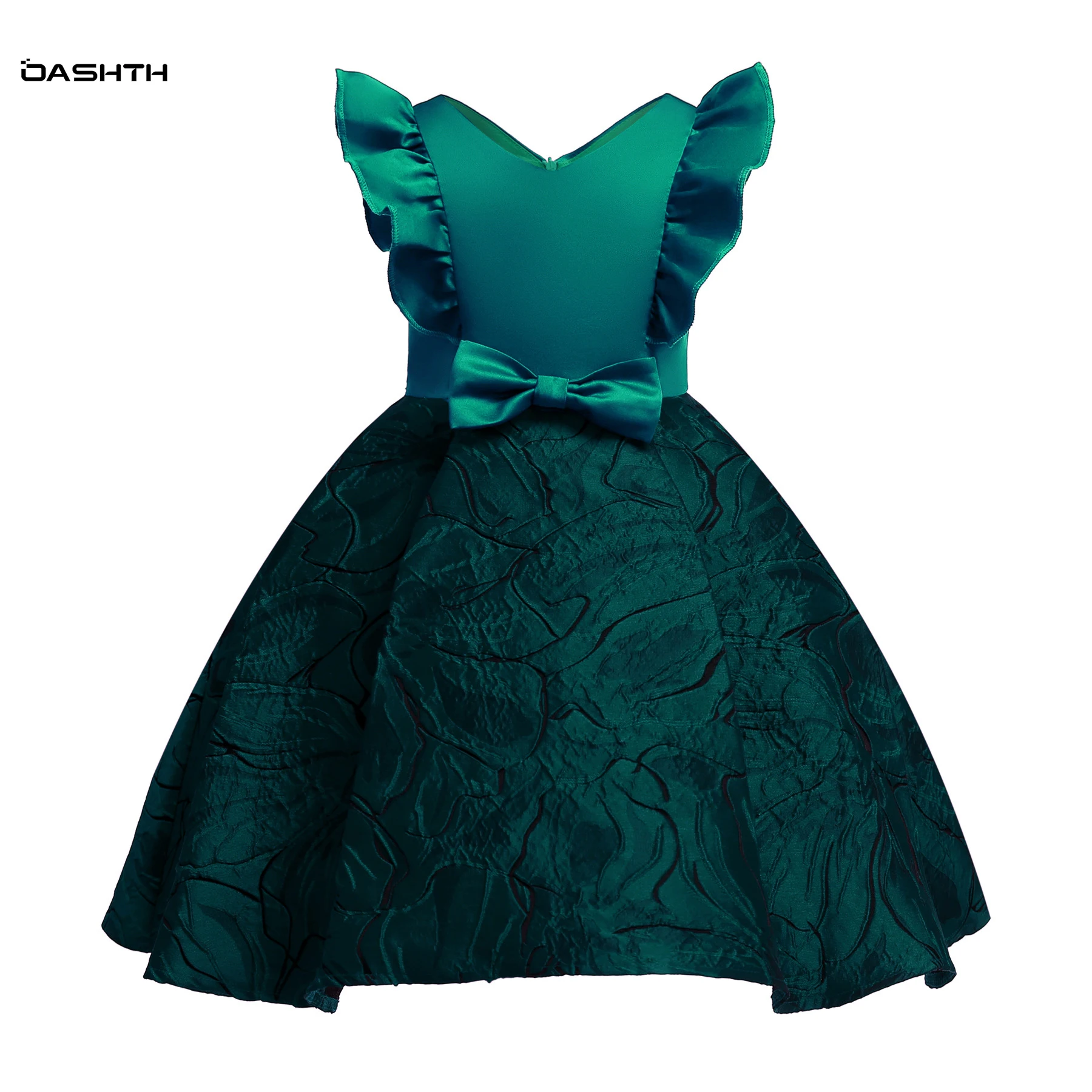 

OASHTH Children's clothing spring and summer new children's dress skirts children's skirts girls jacquard princess dress