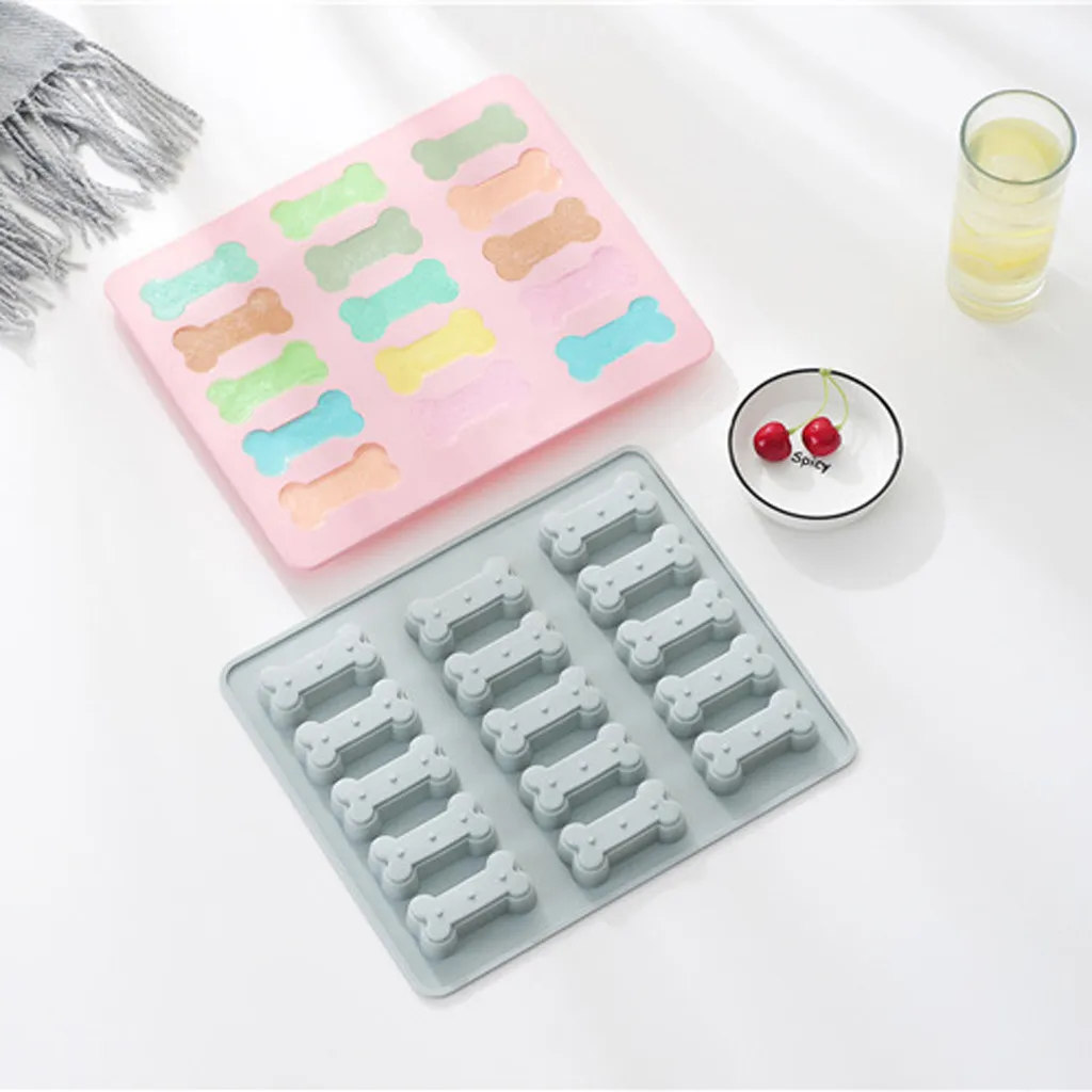 Силиконовая форма для собак резак печенья шоколада 3D формочка щенок инструмент