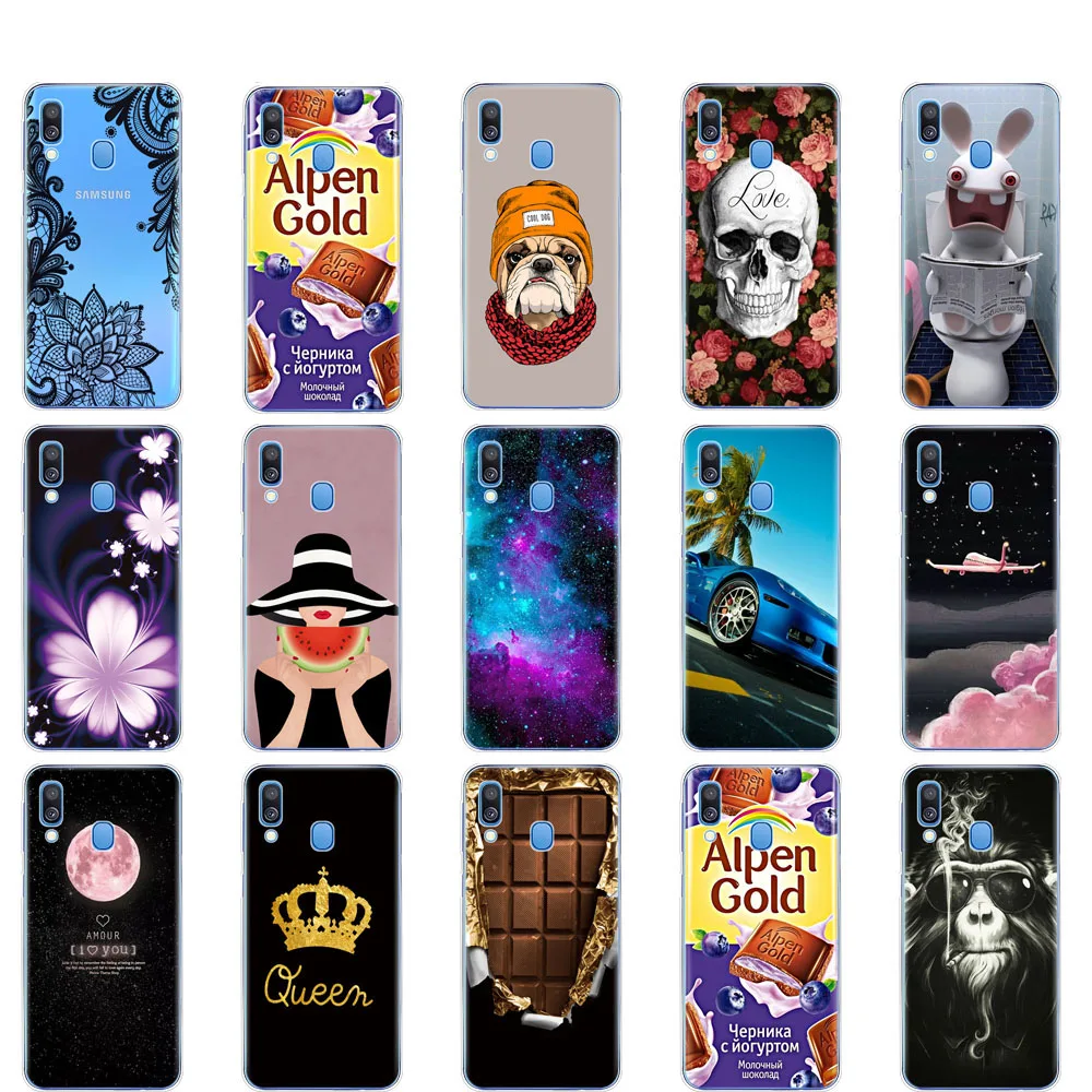 Чехол для Samsung A40 чехол Мягкая силиконовая задняя крышка телефона Galaxy GalaxyA40 A 40 A405