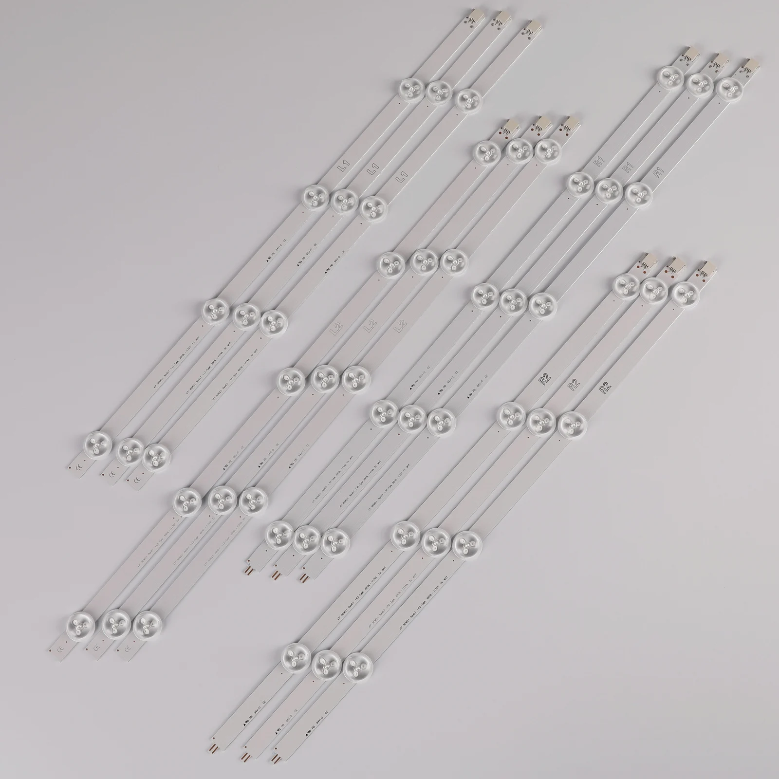 12 шт./комплект светодиодная лента для подсветки светильника | Компьютеры и офис