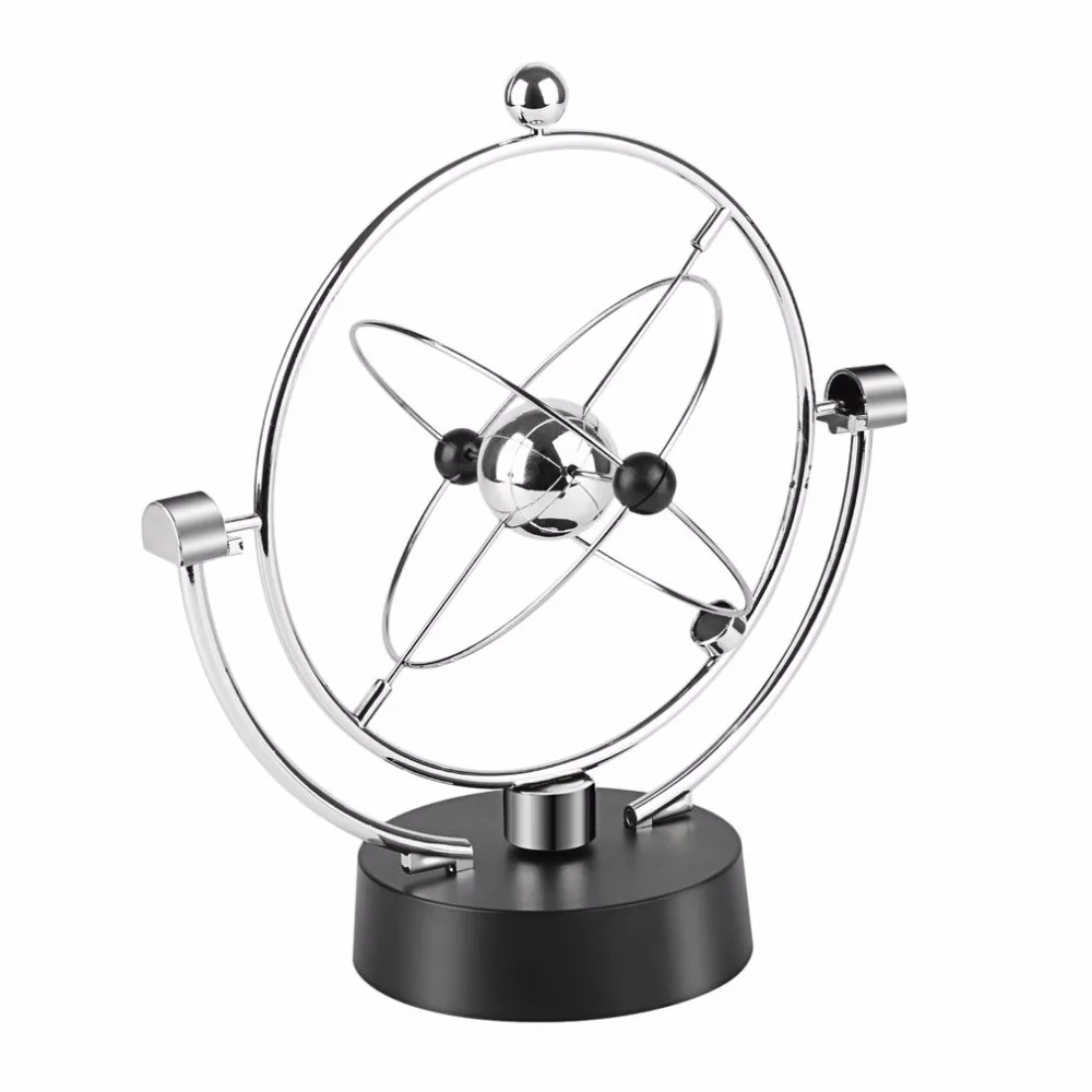 

Fashion Magnetic Swing Kinetic Orbital Craft Decoration Perpetual Balance Celestial Globe Newton Pendulum Educational Tools
