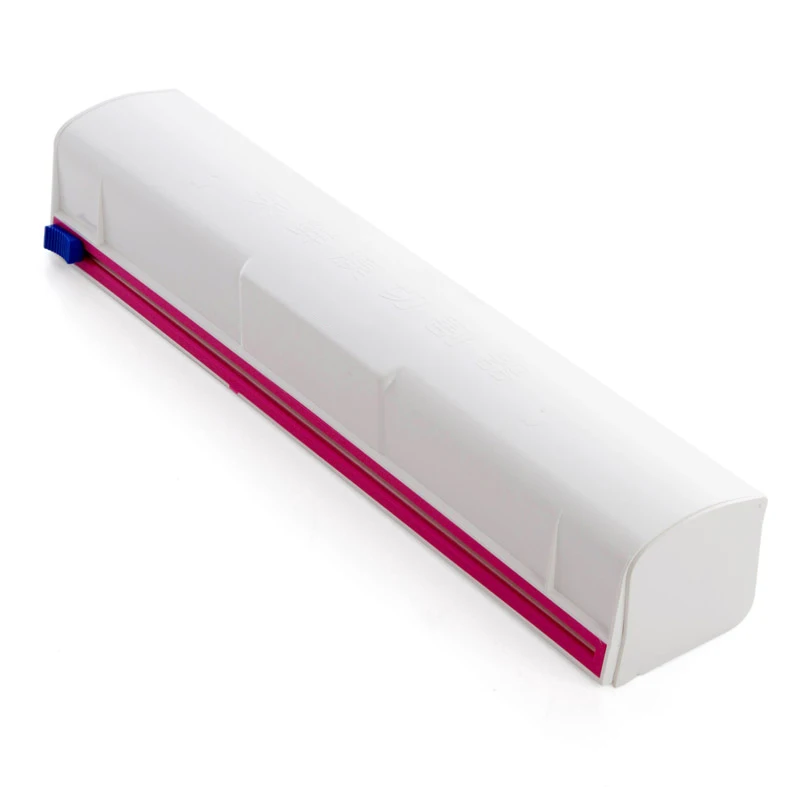 

Food Wrap Dispenser Cutter Kitchen Tool Foil Cling Film Wrap Dispenser Plastic Sharp Cutter Storage Holder Kitchen Storage Tools