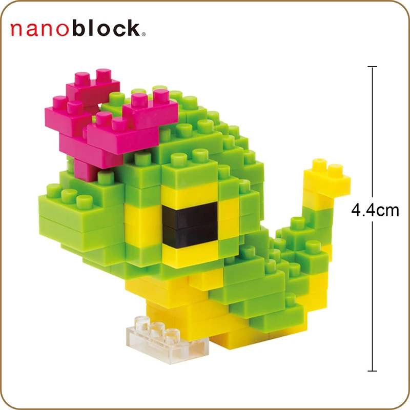 Nanoblock Покемон Пикачу NBPM-010 гусеница и монстербол 170 шт аниме мультфильм Алмаз