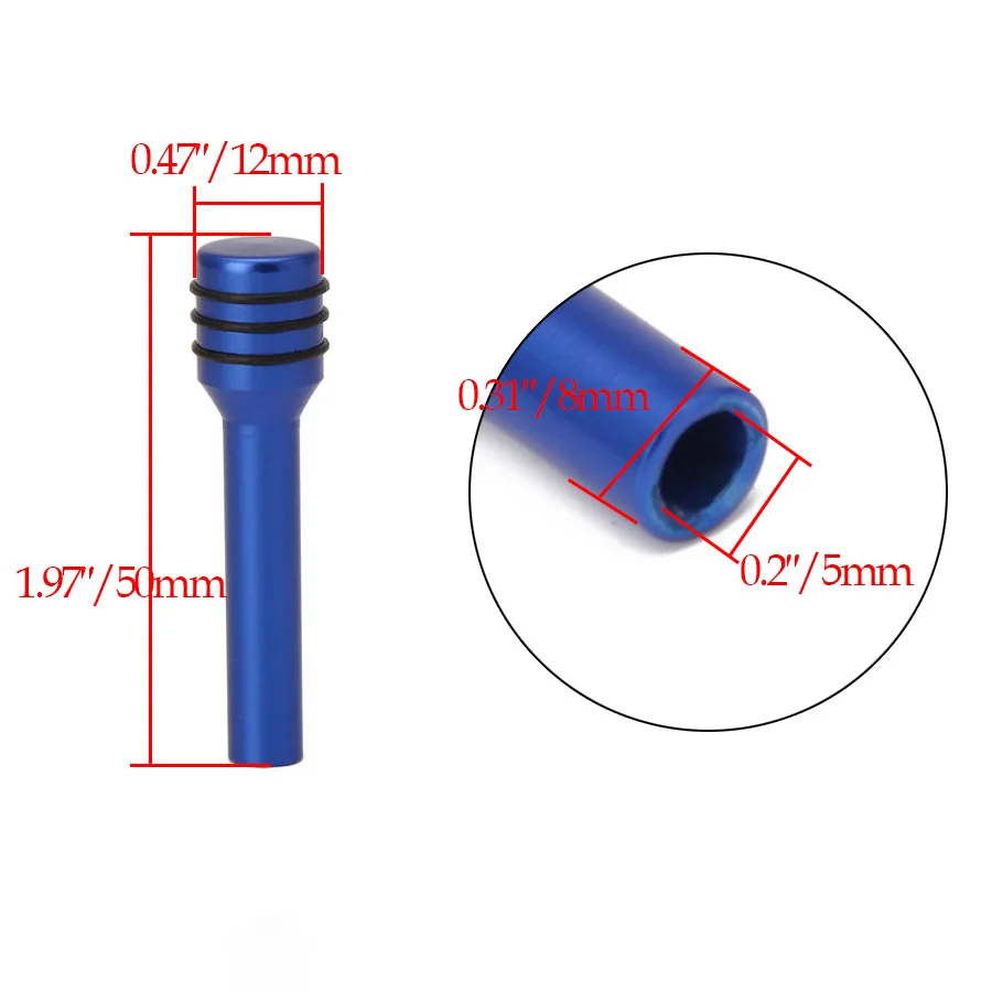 4 шт. алюминиевый Универсальный Автомобильный Дверной замок POSSBAY|pin door|car door pincar lock