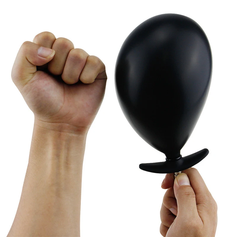 Wetips силиконовые клизма расширитель надувные Анальная пробка большого