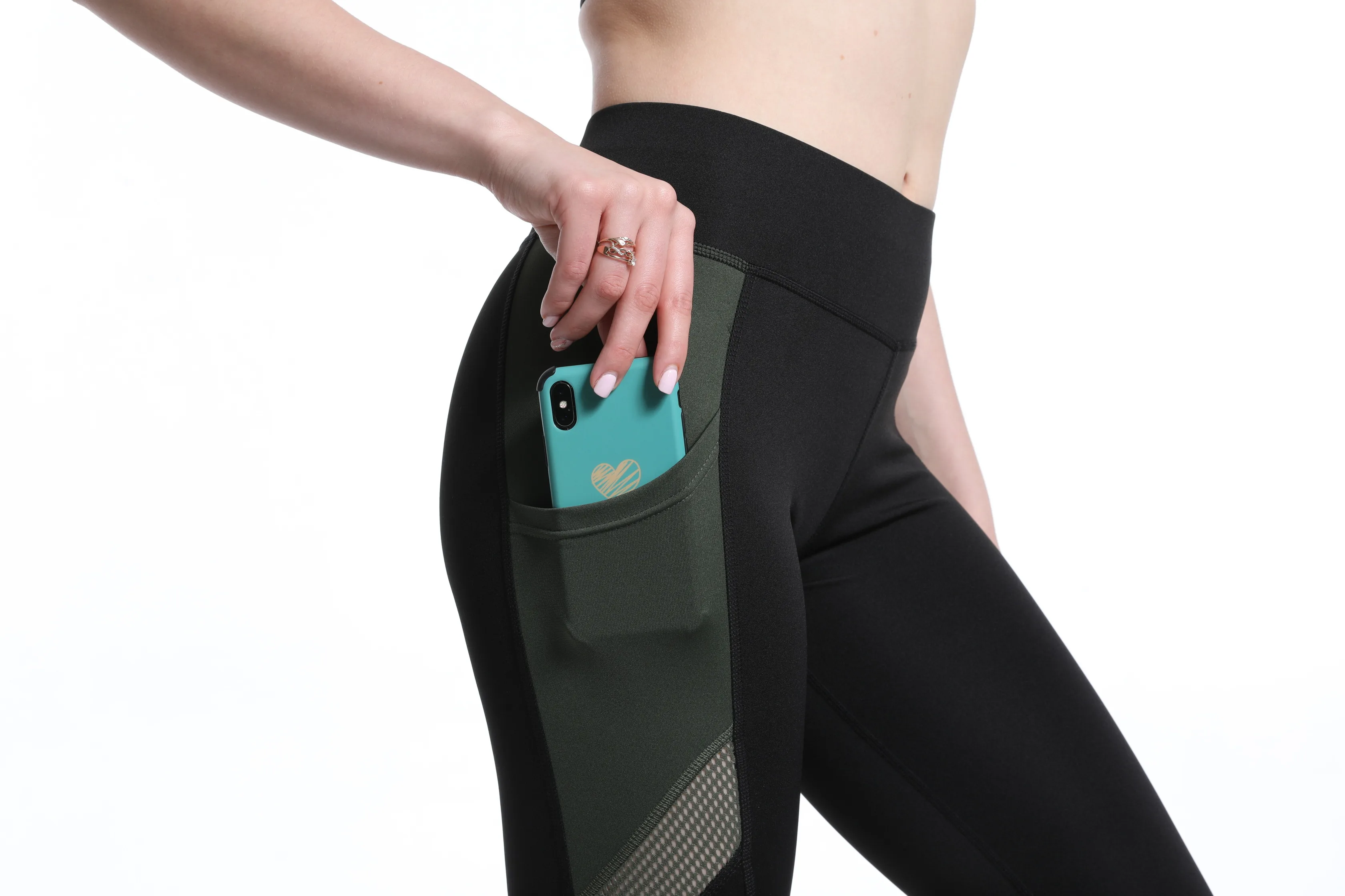 Женские брюки Sovilee с 2 карманами Беговые сетчатым дышащим дизайном