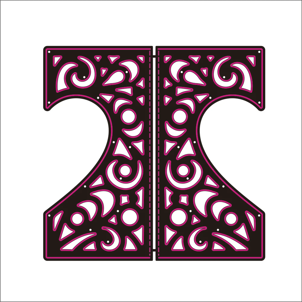 

Wedding Invitation Dies Metal Cutting Dies New Scrapbooking Valentine's Day Decoration Craft Dies Cut for Card Making