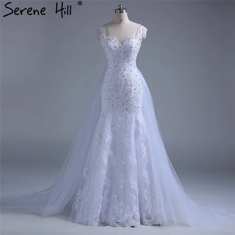 Настоящая фотография 2021 роскошное свадебное платье с алмазным бисером и съемным